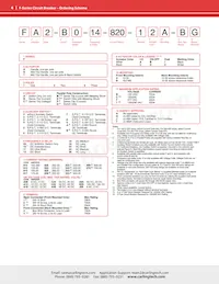 FA1-B0-16-815-32A-BG Datasheet Pagina 4