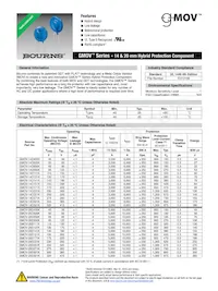 GMOV-20D271K Datasheet Cover