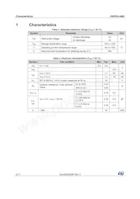 HSP053-4M5 Datasheet Pagina 2