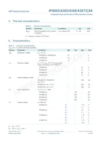 IP4085CX4/LF/PHP Datasheet Page 5
