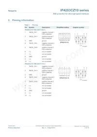 IP4283CZ10-TT Datasheet Page 2