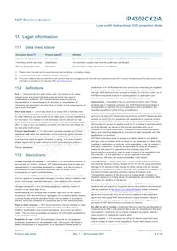 IP4302CX2/LF Datasheet Pagina 9
