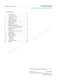 IP4302CX2/LF Datasheet Page 11