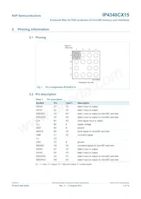 IP4340CX15/P Datasheet Page 3