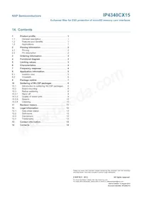 IP4340CX15/P Datasheet Page 15