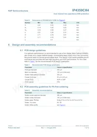 IP4359CX4/LF數據表 頁面 8