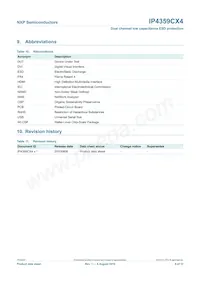 IP4359CX4/LF Datasheet Pagina 10
