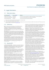 IP4359CX4/LF Datasheet Pagina 11