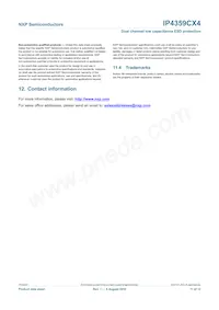 IP4359CX4/LF Datasheet Page 12