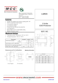 LSR05-TP Datasheet Copertura