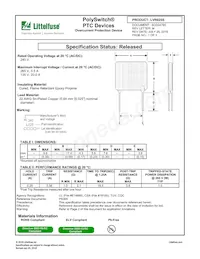 LVR025S-2 Datasheet Cover