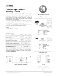 MC3423DR2G Datasheet Cover