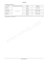 MC3423DR2G Datasheet Page 7