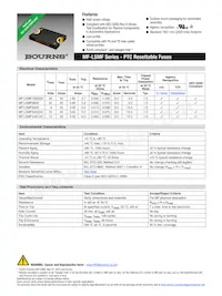 MF-LSMF300X-2 Datasheet Cover