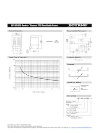 MF-SD013/250-2 Datasheet Page 2