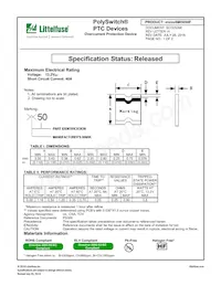MICROSMD050F-2 Datenblatt Cover