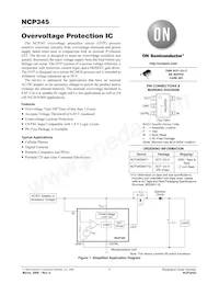 NCP345SNT1G Datasheet Cover