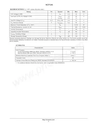 NCP346SN2T1G Datasheet Page 3
