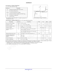 NSPM3031MXT5G Datasheet Page 2