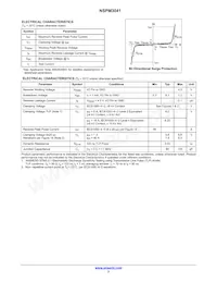 NSPM3041MXT5G數據表 頁面 2