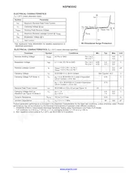 NSPM3042MXT5G Datasheet Page 2
