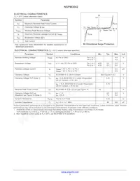 NSPM3042MXT5G Datasheet Pagina 2