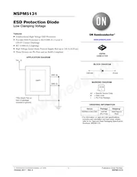 NSPM5131MUTBG 데이터 시트 표지