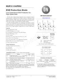 NUP3115UPMUTAG Datasheet Copertura