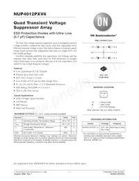 NUP4012PXV6T1G Datasheet Cover