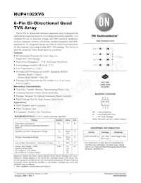 NUP4102XV6T1G Datasheet Copertura