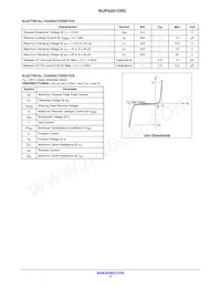 NUP4201DR2 Datasheet Page 2