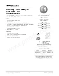 NUP4302MR6T1 Datasheet Cover