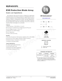 NUP46V8P5T5G Datenblatt Cover