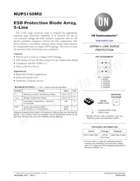 NUP5150MUTBG Datasheet Cover