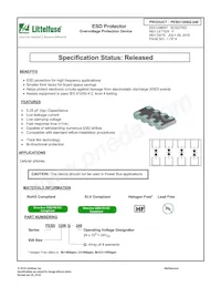 PESD1206Q-240數據表 封面