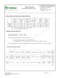 PESD1206Q-240 Datasheet Page 2