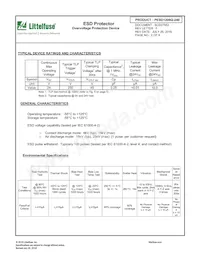 PESD1206Q-240 Datenblatt Seite 2