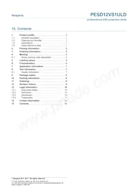 PESD12VS1ULD Datasheet Page 12