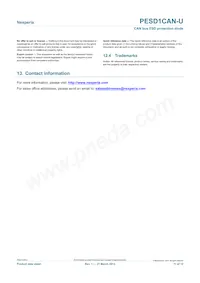 PESD1CAN-UX Datasheet Page 11