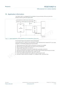 PESD1IVN27-UX Datasheet Page 7