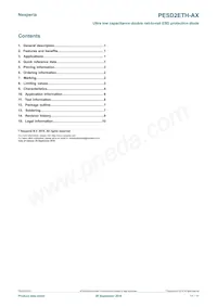 PESD2ETH-AXR Datasheet Page 11