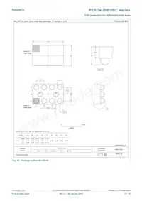 PESD3USB3B/CX Datasheet Pagina 12