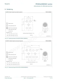 PESD3USB3B/CX Datasheet Pagina 14