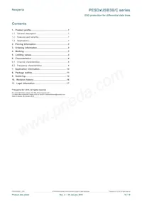 PESD3USB3B/CX Datasheet Pagina 18