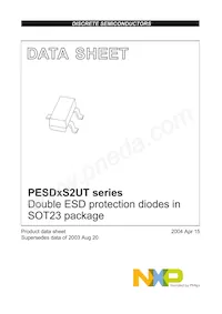 PESD3V3S2UT/ZLR數據表 頁面 2