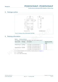 PESD3V3S4UF Datasheet Page 9