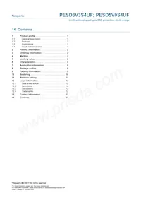 PESD3V3S4UF Datasheet Pagina 13