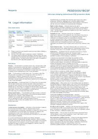 PESD3V3U1BCSFYL Datasheet Pagina 9