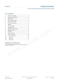 PESD3V3X1BCSFYL Datasheet Page 12