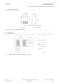 PESD3V3X1BL Datasheet Page 7